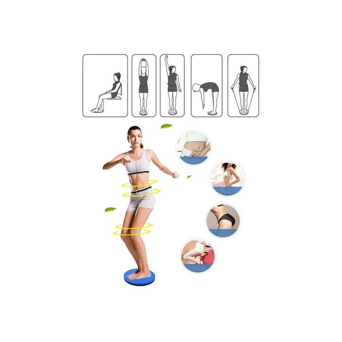 Диск здоровья EasyFit Waist Twisting фиолетовый