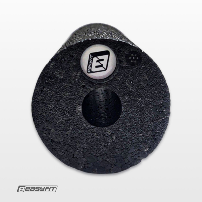 Массажный ролик EasyFit EPP 15х5 см черный