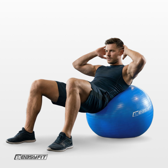 М'яч для фітнеса EasyFit 65 см синій