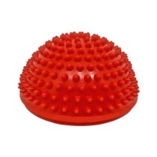 Полусфера массажная киндербол EasyFit 16 см мягкая красная