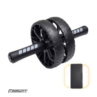 Ролик для пресу EasyFit BLM подвійний чорний