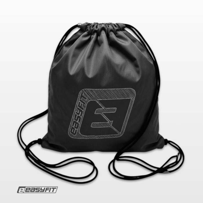 Сумка спортивна для взуття або інвентарю EasyFit чорна