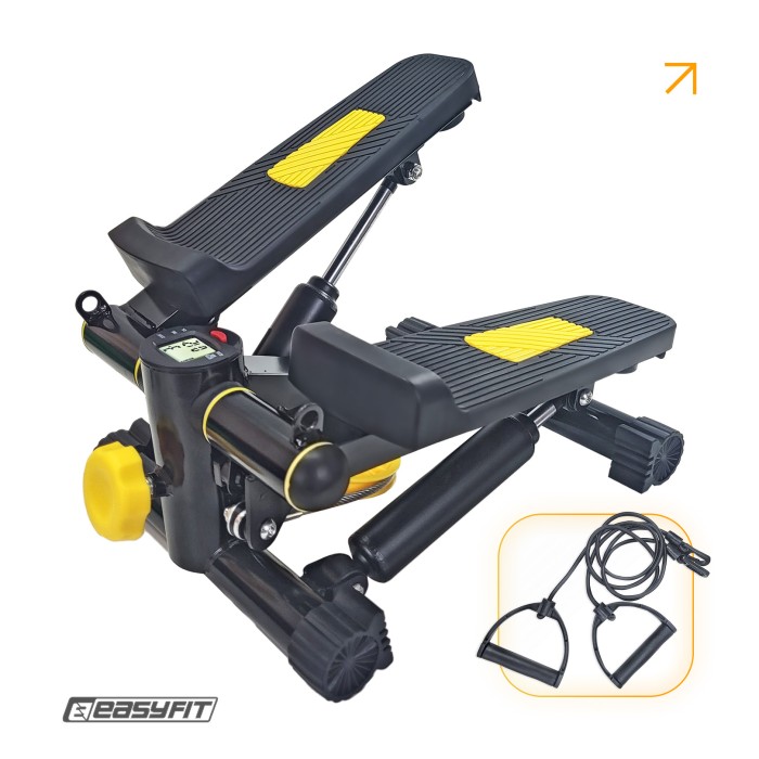 Степпер с эспандерами EasyFit Pace-A с прямым ходом