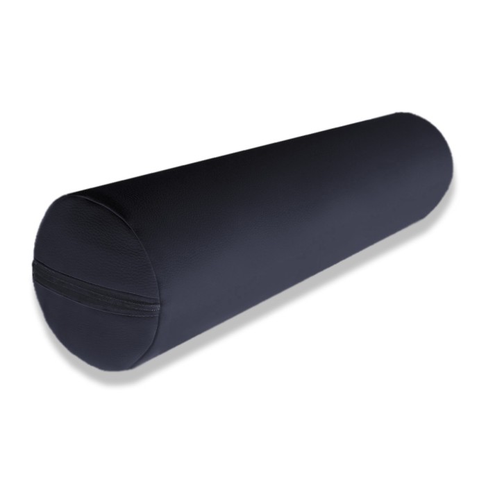 Валик для массажного стола EasyFit 60 см черный (с чехлом)