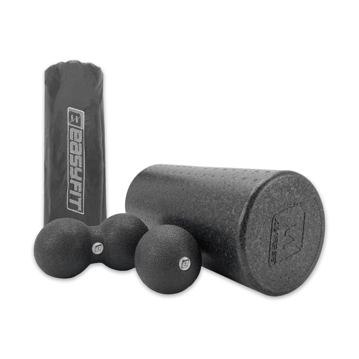 Набор для массажа EasyFit MioSet-L (2 мячика+ролик)