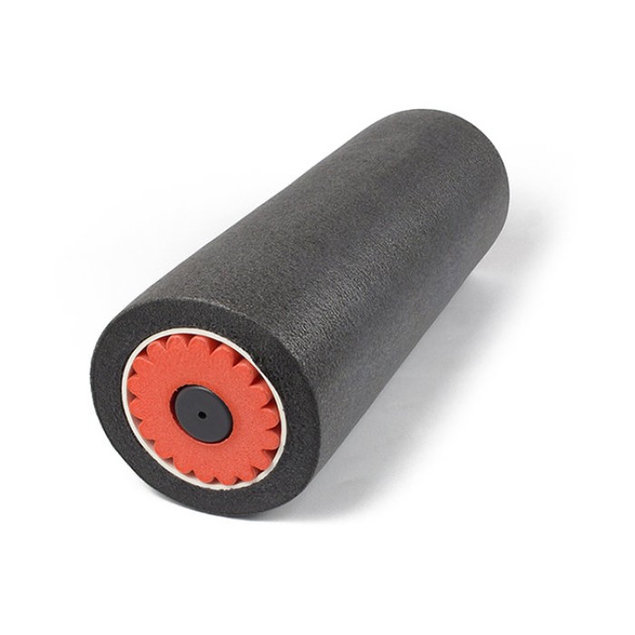 Массажный ролик EasyFit TIO 3 в 1 Черный-оранжевый