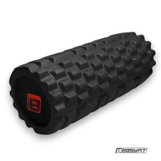 Масажний ролик EasyFit Solid Roller v.1.1s 33 см чорний