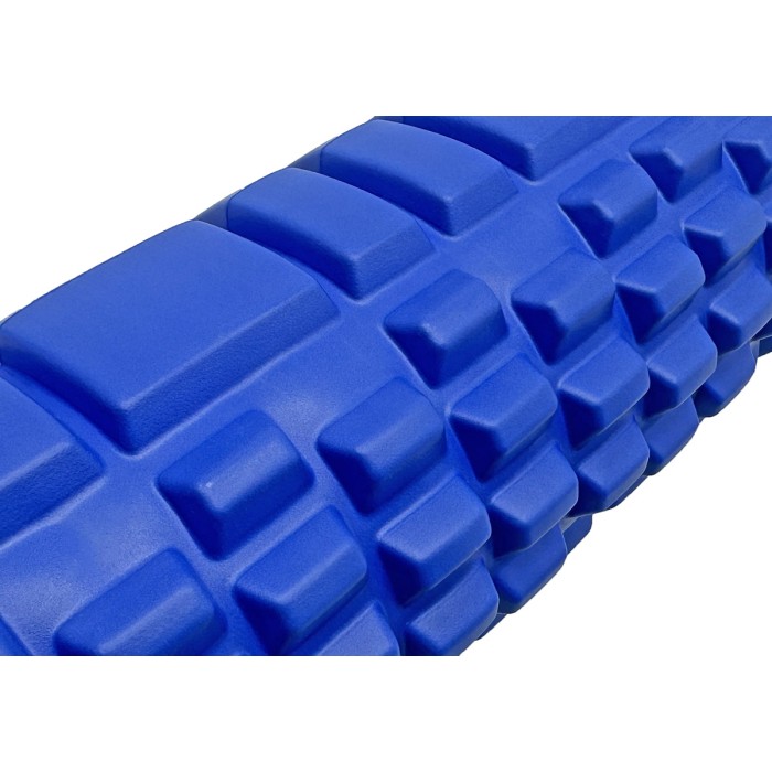Массажный ролик EasyFit Grid Roller 45 см v.2.1 Синий