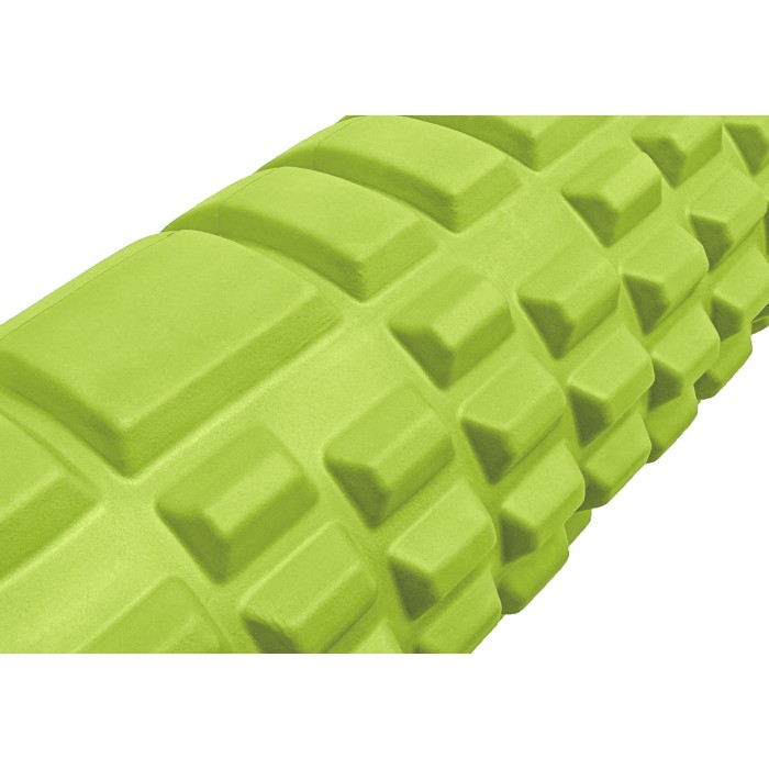 Массажный роллер EasyFit Grid Roller 60 см v.3.1 салатовый