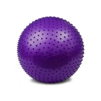 Мяч для фитнеса EasyFit 75 см фиолетовый (фитбол массажный)