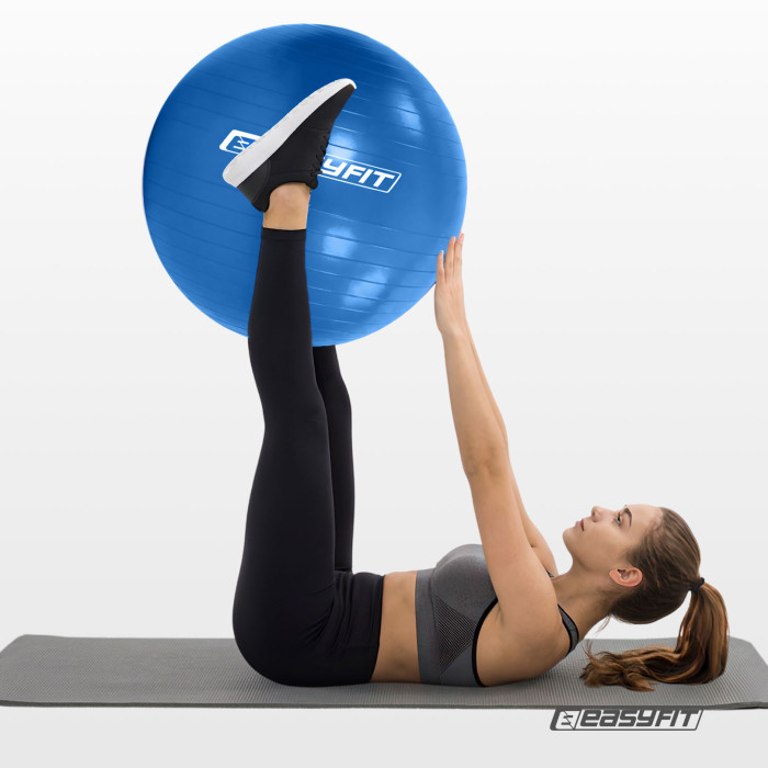 М'яч для фітнеса EasyFit 85 см синій