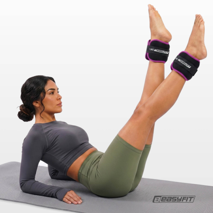 Обтяжувачі EasyFit Comfort 1,5 кг для ніг та рук з металом (пара)
