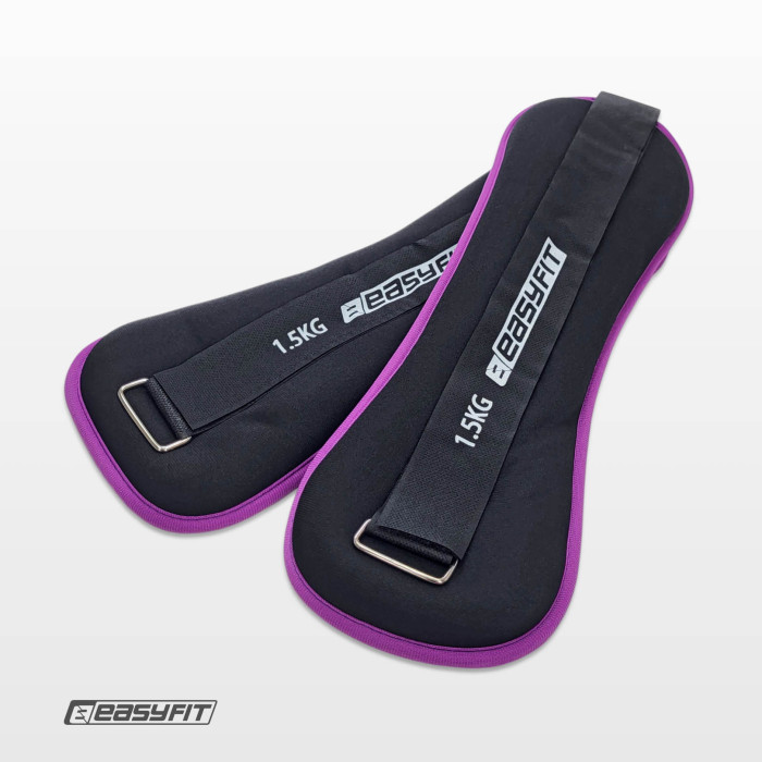 Обтяжувачі EasyFit Comfort 1,5 кг для ніг та рук з металом (пара)