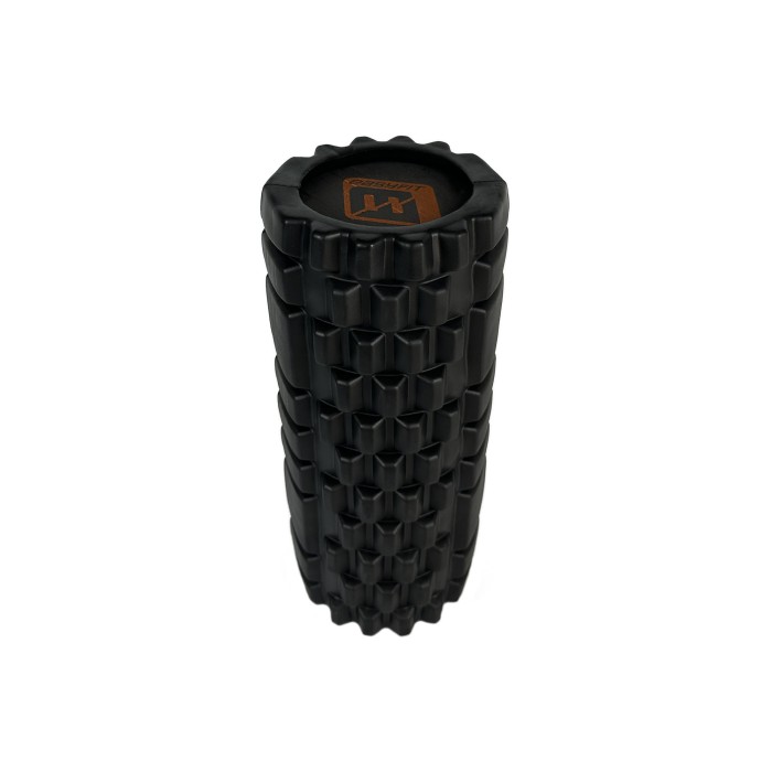 Массажный ролик EasyFit Solid Roller v.1.1s 33 см черный