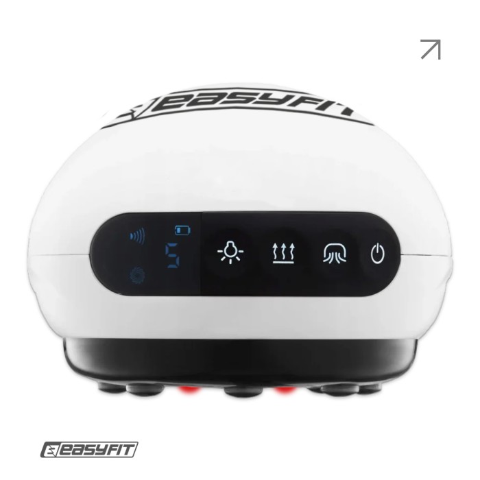 Вакуумный массажер для тела EasyFit CupPro: банка с прогревом и ИК-светом