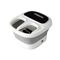 Массажная ванночка для ног EasyFit с подогревом, массажер для стоп электрический