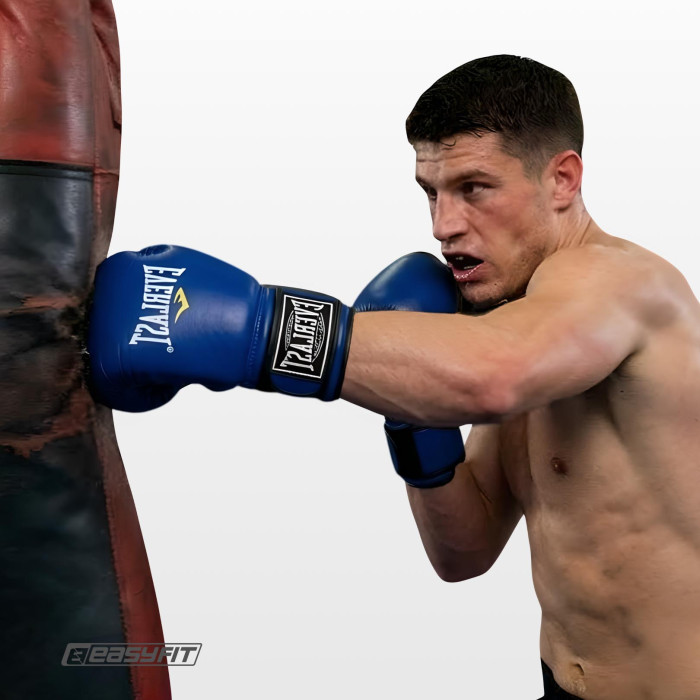 Боксерські рукавички Everlast 8 унцій (8 oz) сині