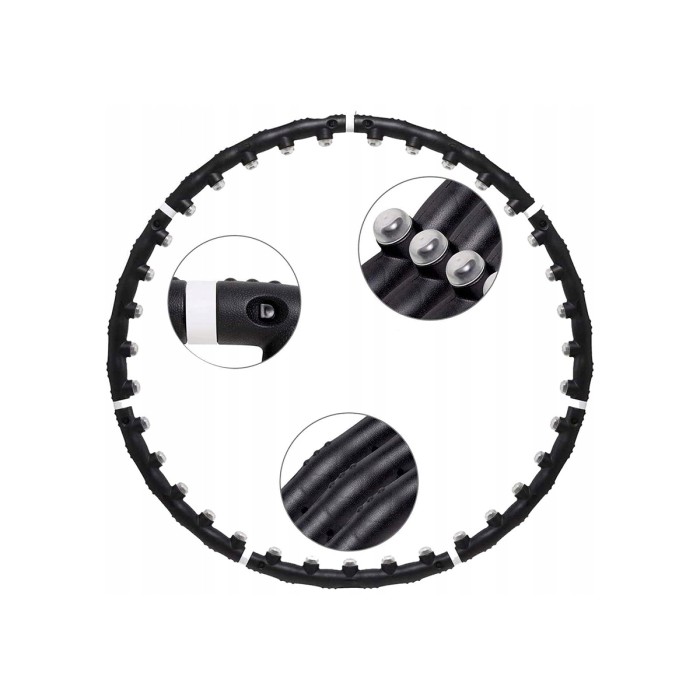 Хулахуп массажный EasyFit Loadstone обруч для талии