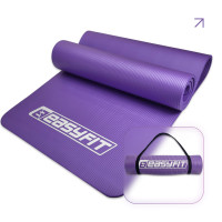 Коврик для фитнеса и йоги EasyFit NBR 10 мм Фиолетовый
