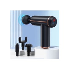 Массажный пистолет EasyFit Impact (портативный вибромассажер для тела с 4 насадками)