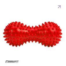 Массажный мячик EasyFit Goober с шипами красный