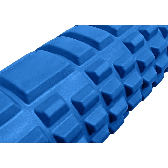Массажный роллер EasyFit Grid Roller 60 см v.3.1 синий