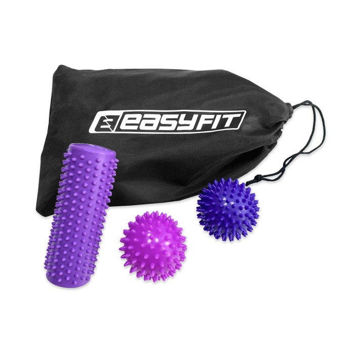 Набор для массажа и МФР EasyFit PVC Set-2 в сумочке