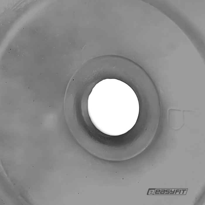 М'яч для фітнеса EasyFit 85 см сірий