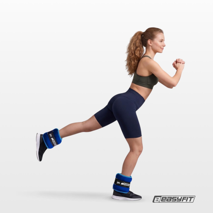 Обтяжувачі EasyFit Comfort 2 кг для ніг та рук з металом (пара)