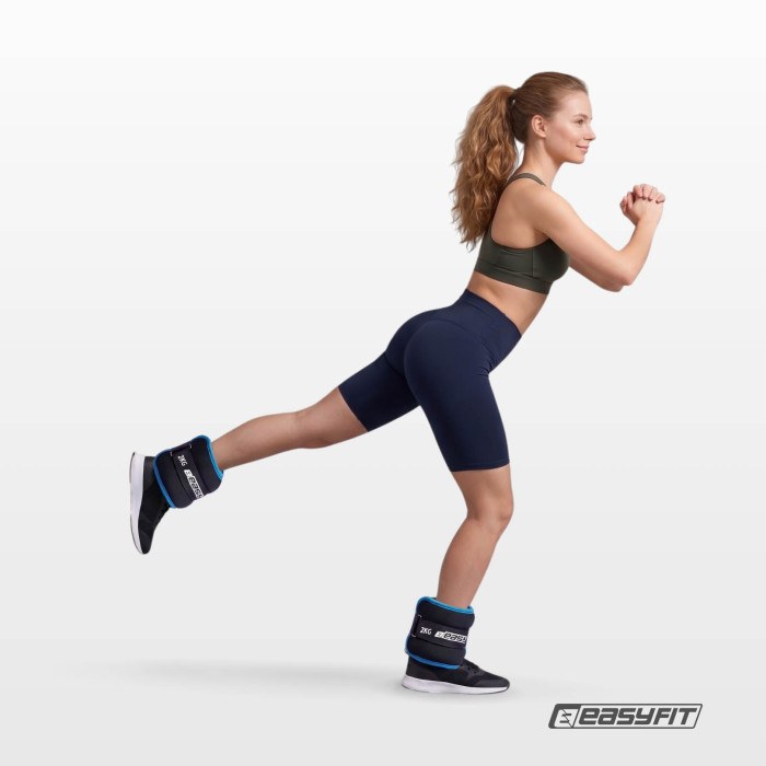 Обтяжувачі EasyFit Comfort 2 кг для ніг та рук з металом (пара)