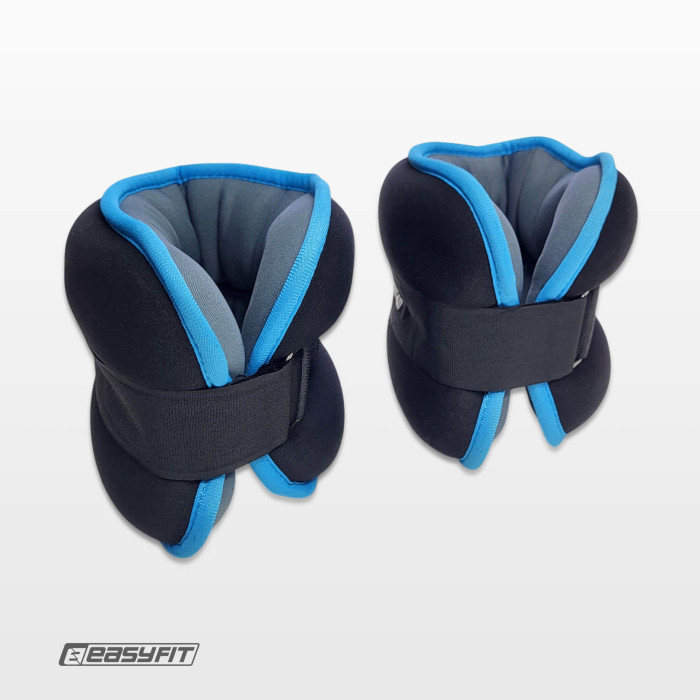 Обтяжувачі EasyFit Comfort 2 кг для ніг та рук з металом (пара)