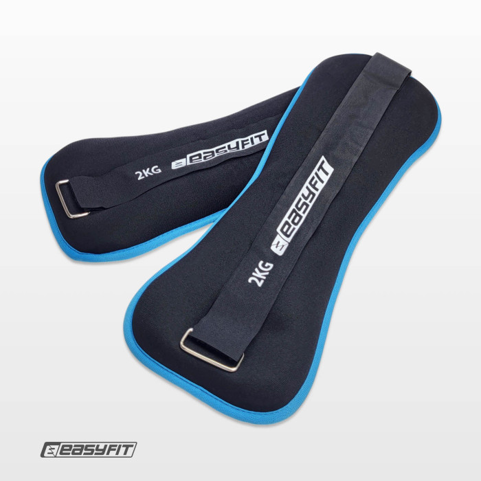 Обтяжувачі EasyFit Comfort 2 кг для ніг та рук з металом (пара)