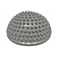 Полусфера массажная киндербол EasyFit 16 см мягкая серая