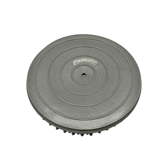 Полусфера массажная киндербол EasyFit 16 см мягкая серая