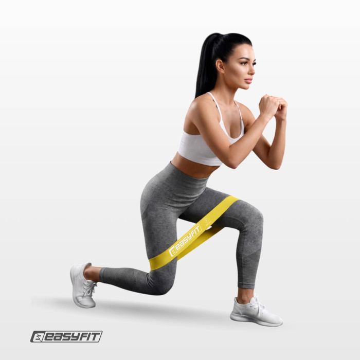 Резинки для фитнеса EasyFit набор 7 шт