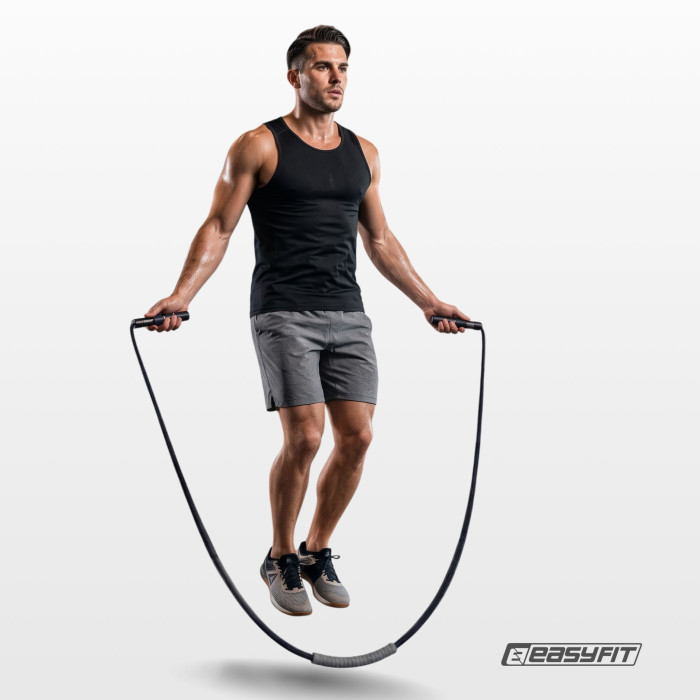 Скоростная скакалка для бокса 2 в 1 EasyFit CrossPower