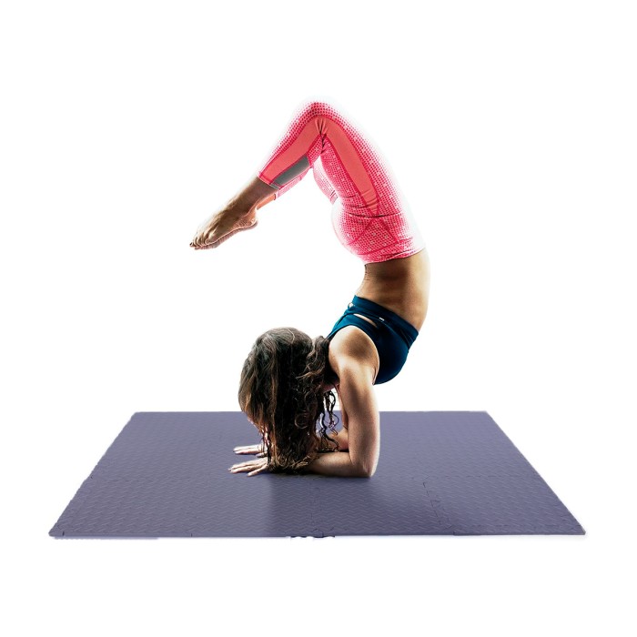 Татами мат EasyFit 8 шт (30х30х1 см) ласточкин хвост синий