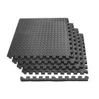 Татами мат EasyFit SwallowTail-2 4 шт (60х60х2 см) пазл ласточкин хвост с бортиком