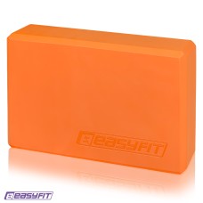 Блок для йоги EasyFit EVA Оранжевый