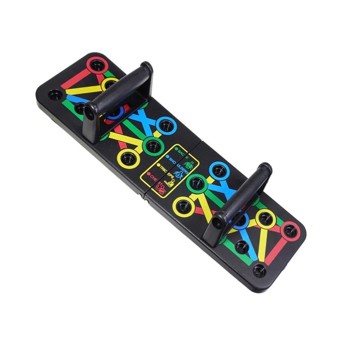 Доска для отжиманий EasyFit Straight тренажер регулируемый