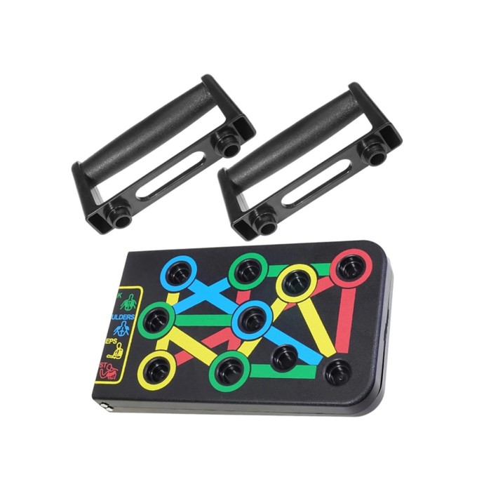 Доска для отжиманий EasyFit Straight тренажер регулируемый