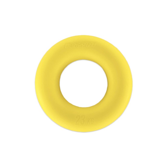 Эспандер кистевой кольцо EasyFit Ring 23 кг желтый