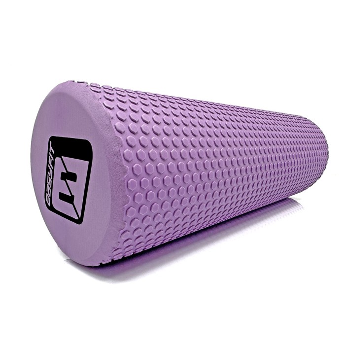 Массажный ролик EasyFit Foam Roller 45 см Фиолетовый