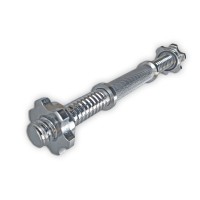 Гантельный гриф EasyFit 35 см Ø 28 мм хромированный