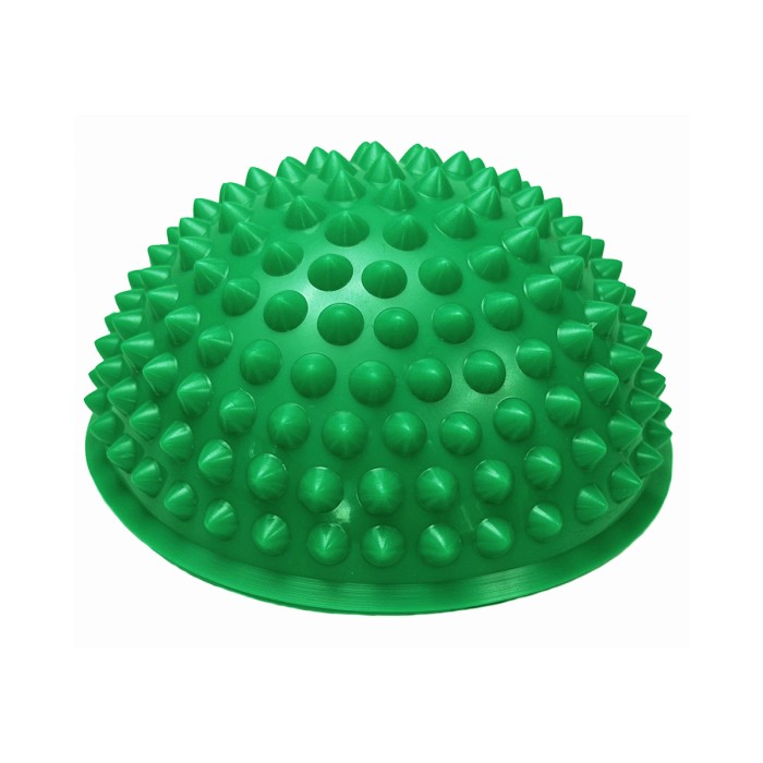 Полусфера массажная киндербол EasyFit 15 см жесткая зеленая