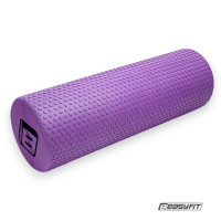 Масажний ролер EasyFit Foam Roller 45 см Фіолетовий