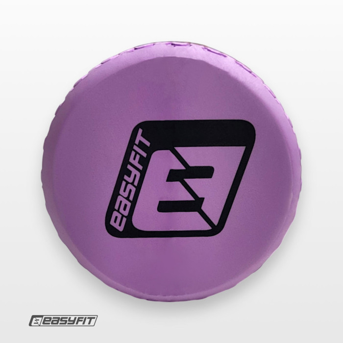Масажний ролер EasyFit Foam Roller 45 см Фіолетовий