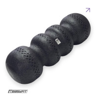 Масажний ролик EasyFit SlateShaper 45 см чорний