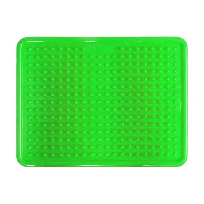 Ортопедический массажный коврик для стоп EasyFit Acupoint с шипами зеленый