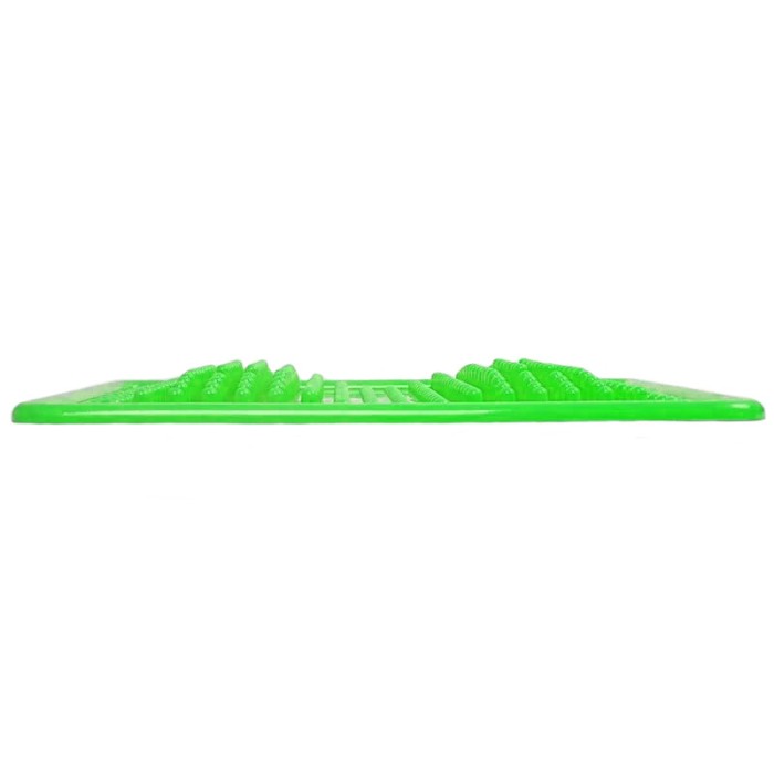 Ортопедический массажный коврик для стоп EasyFit Acupoint с шипами зеленый